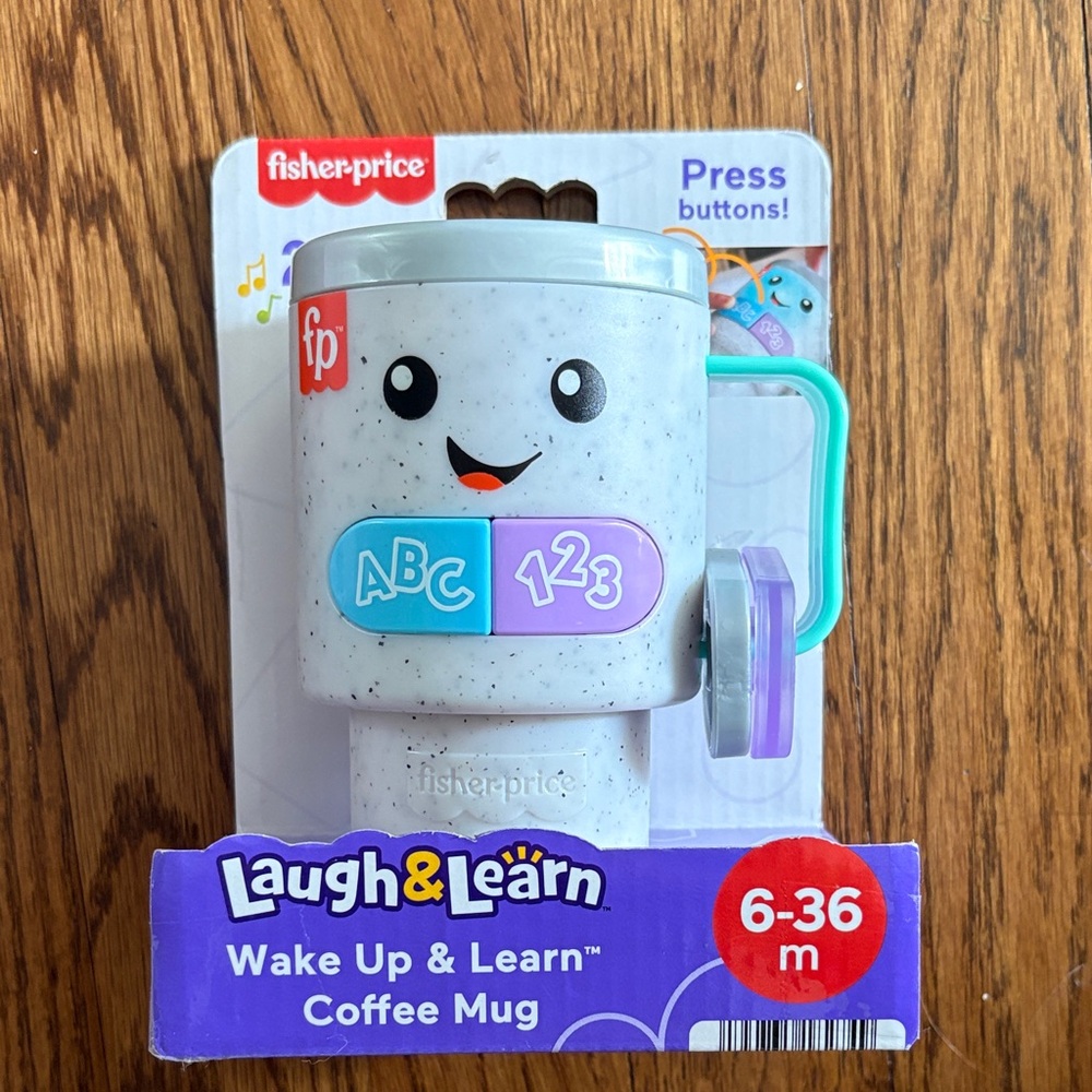 Fisher-Price Laugh & Learn Wake Up & Learn Coffee Mug